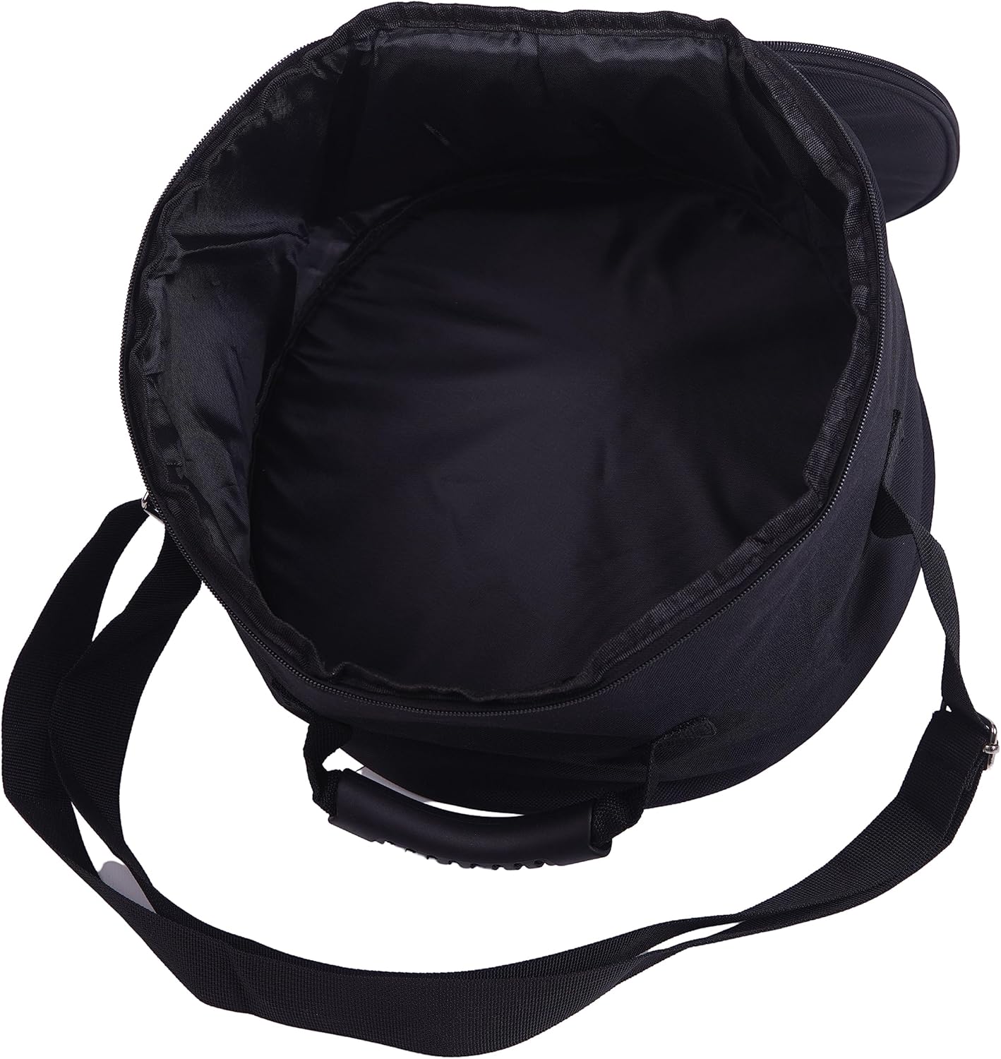 Singing Bowl Carry Case - 12 inch Black Padded Singing Bowl Bag, Sound Bowl Carrier/Crystal Bowl Bag for Storage and Transport - comes with Adjustable Unisex Chakra Bracelet