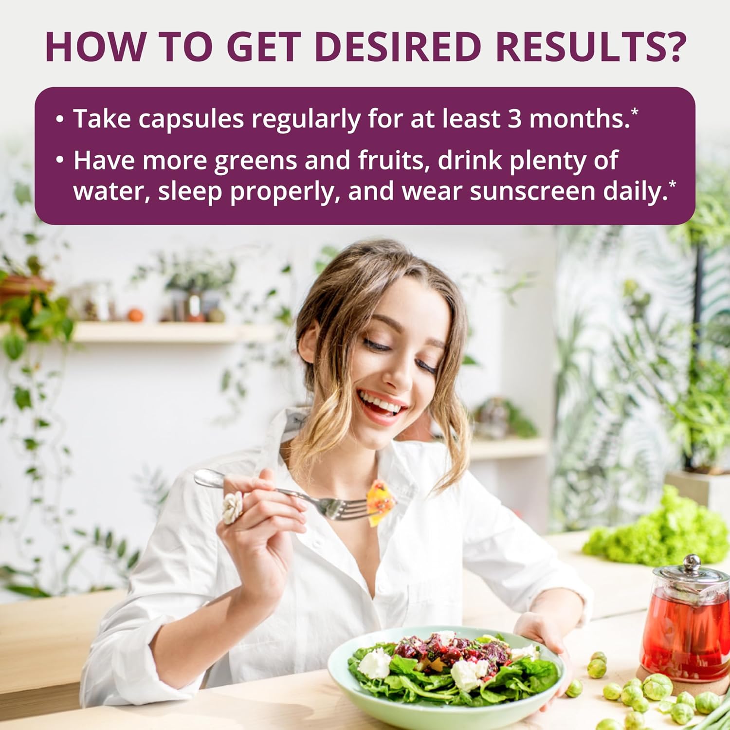 NuBest White - Glutathione 400mg & Milk Thistle Extract - Skin Brightening Supplement - Helps Beautiful and Radiant Skin - Antioxidant Supplement & Detoxification | 1 Month Supply - Image 3