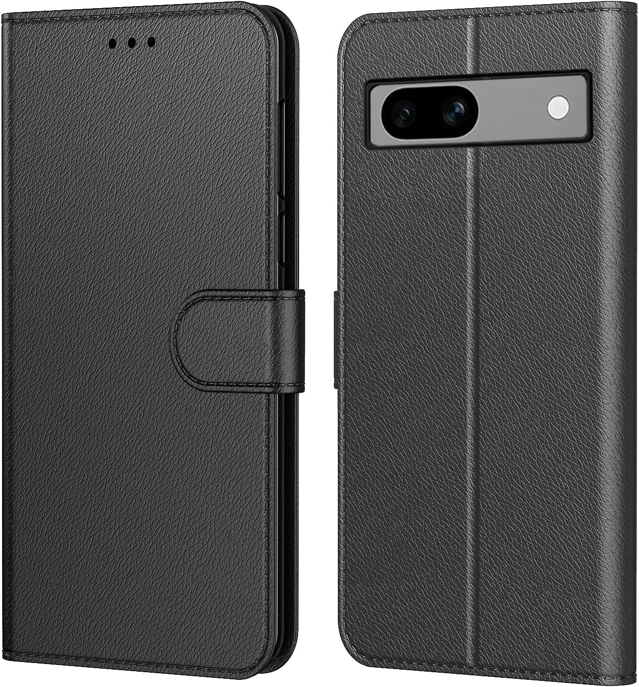 Funda Para Google Pixel 7A, PU Cuero Flip Carcasa Fundas
