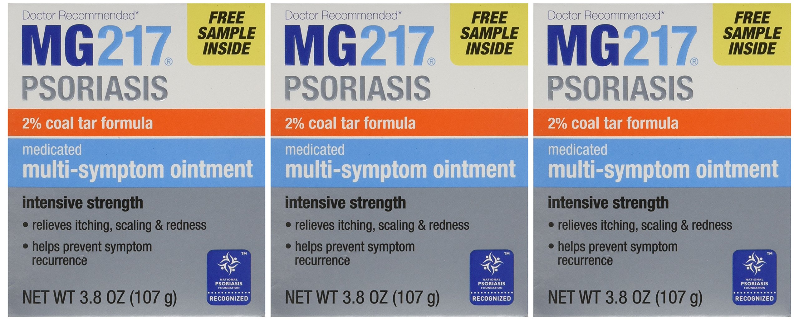 MG217 Medicated Tar Ointment, Psoriasis Treatment, Intensive Strength