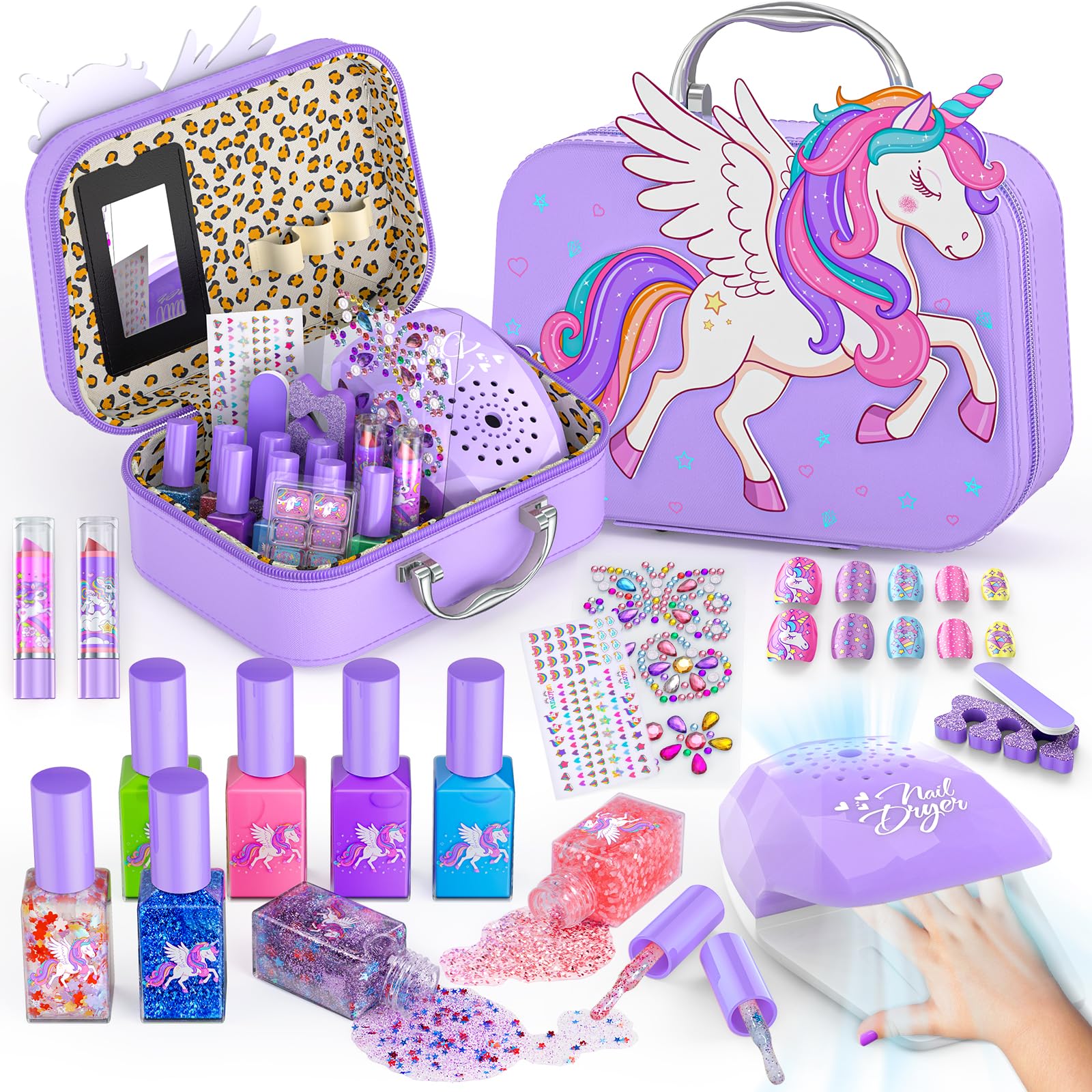 Glisiol Kids Nail Polish Set - dress up accessories | Mubboo