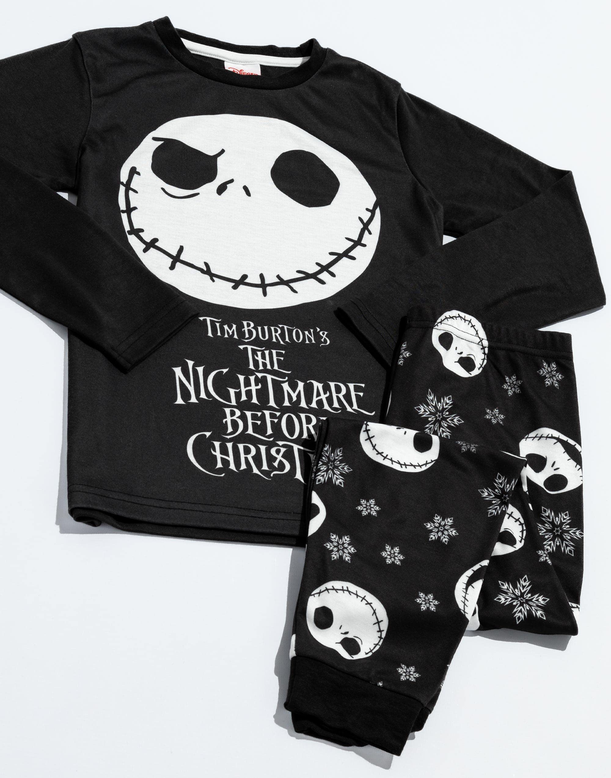 Disney The Nightmare Before Christmas Pigiama Famiglia Uomo Donna Bambini