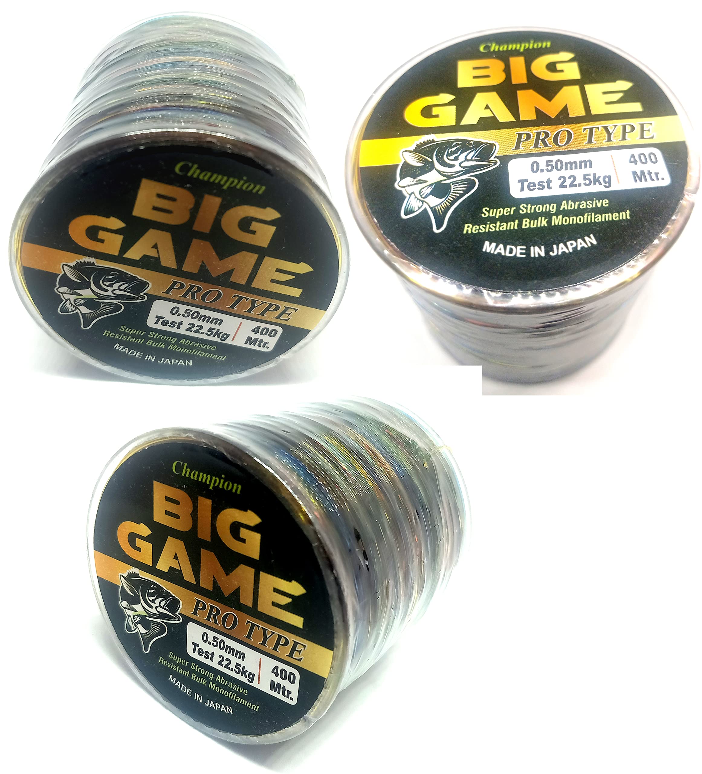 Coral-BigGame Dia 0.50mm Length 400Meter Colour Multi Monofilament Fishing Line (Pack of 3) (B0BVYSSJ3S) Amazon Price History, Amazon Price Tracker