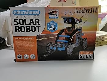 13in1 EDUCATIONAL KIT SOLAR ROBOT 教育用キット Amazon.com: Kidwill 13-in-1 Educational Solar Robot Kit for
