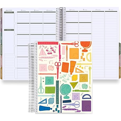 8.5x11 Erin Condren Lesson Planner: Organize Your Classroom with Style