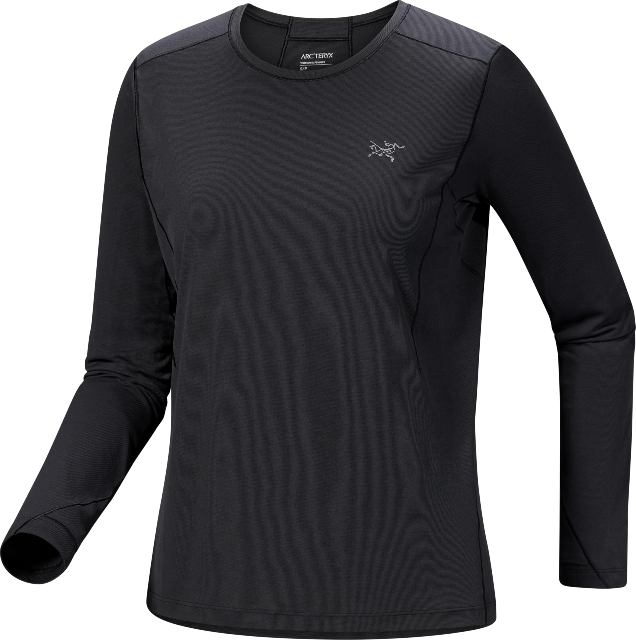 Amazon.com: Arc'teryx Sunna Crew Shirt LS Women's, Black, X-Small