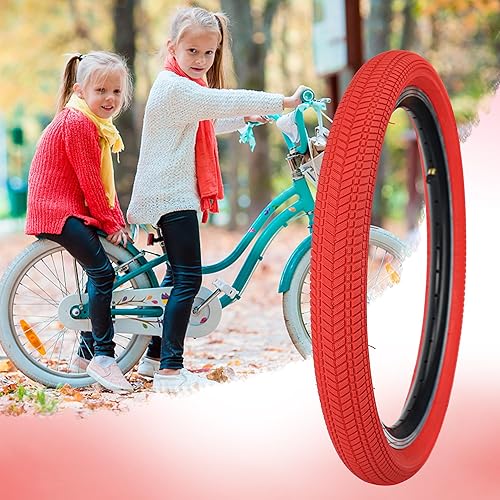 Miniatura 7 de Neumático de bicicleta de 14, 16, 20, 24, 26 x 2.125, paquete de 2 neumáticos de bicicleta para niños, neumáticos de repuesto plegables para la