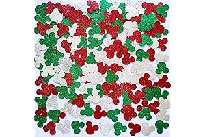 Holiday Bling Mouse Confetti for Holiday Mouse Christmas Party Decor