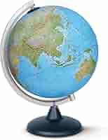 Mappamondo Tecnodidattica Nova Rico Elite 40 | Diametro 40cm | Doppia Cartografia Fisica/Politica | Lampada Incorporata - Foto 9