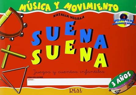 SUENA SUENA 3 ANOS + CD (RM Pedag Musica y Movimiento)