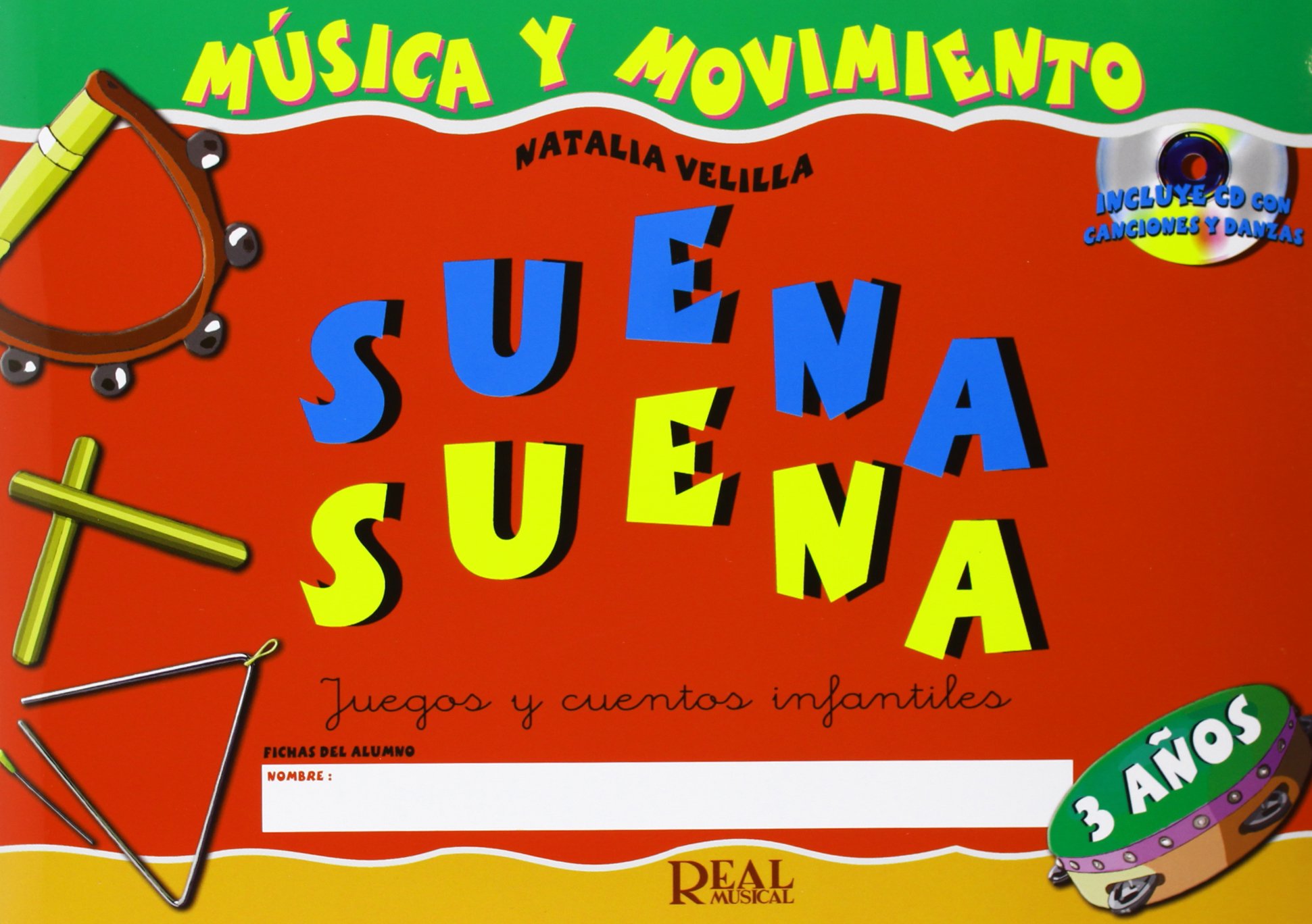Libro Años Infantil Suena Suena Juego Educativo Para Niños De