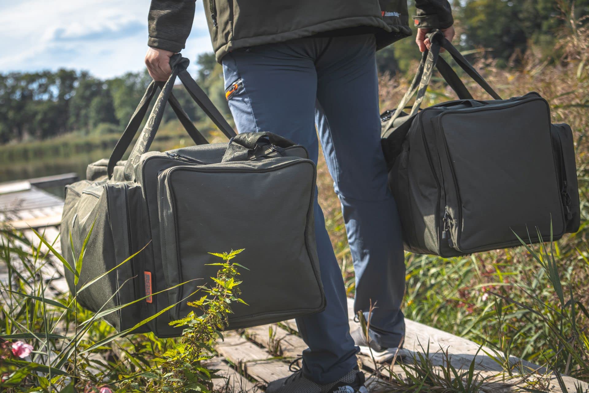Tandem Baits Enforcer Carryall XL Borsa da Pesca Grande Borsone Carpfishing Accessori Attrezzatura da Pesca