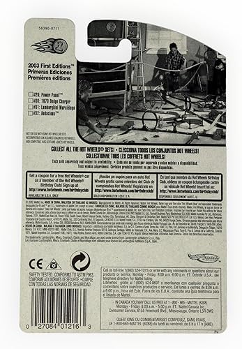 Miniatura 2 de Hot Wheels Lamborghini Murcielago, Primeras ediciones 2003 31/42