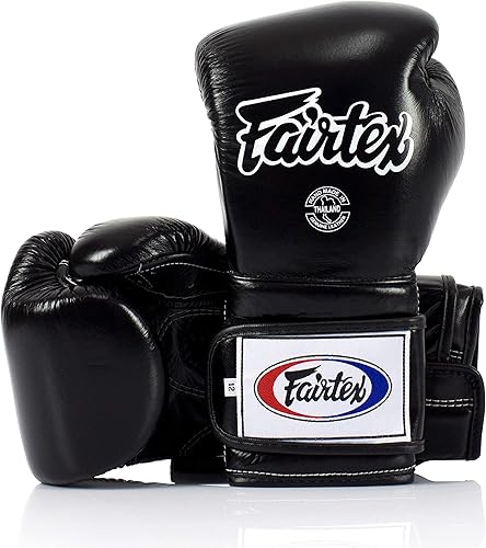 Miniatura 11 de Fairtex BGV9 Muay para boxeadores profesionales y entrenadores | Guante de estilo mexicano para golpeadores duros | Guantes MMA para artes marciales