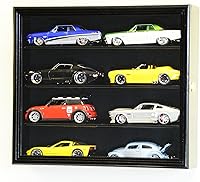 Vista 1 de Expositor de autos modelo 8 a escala 1/24 con capacidad para 8 autos 1:24 (acabado negro)