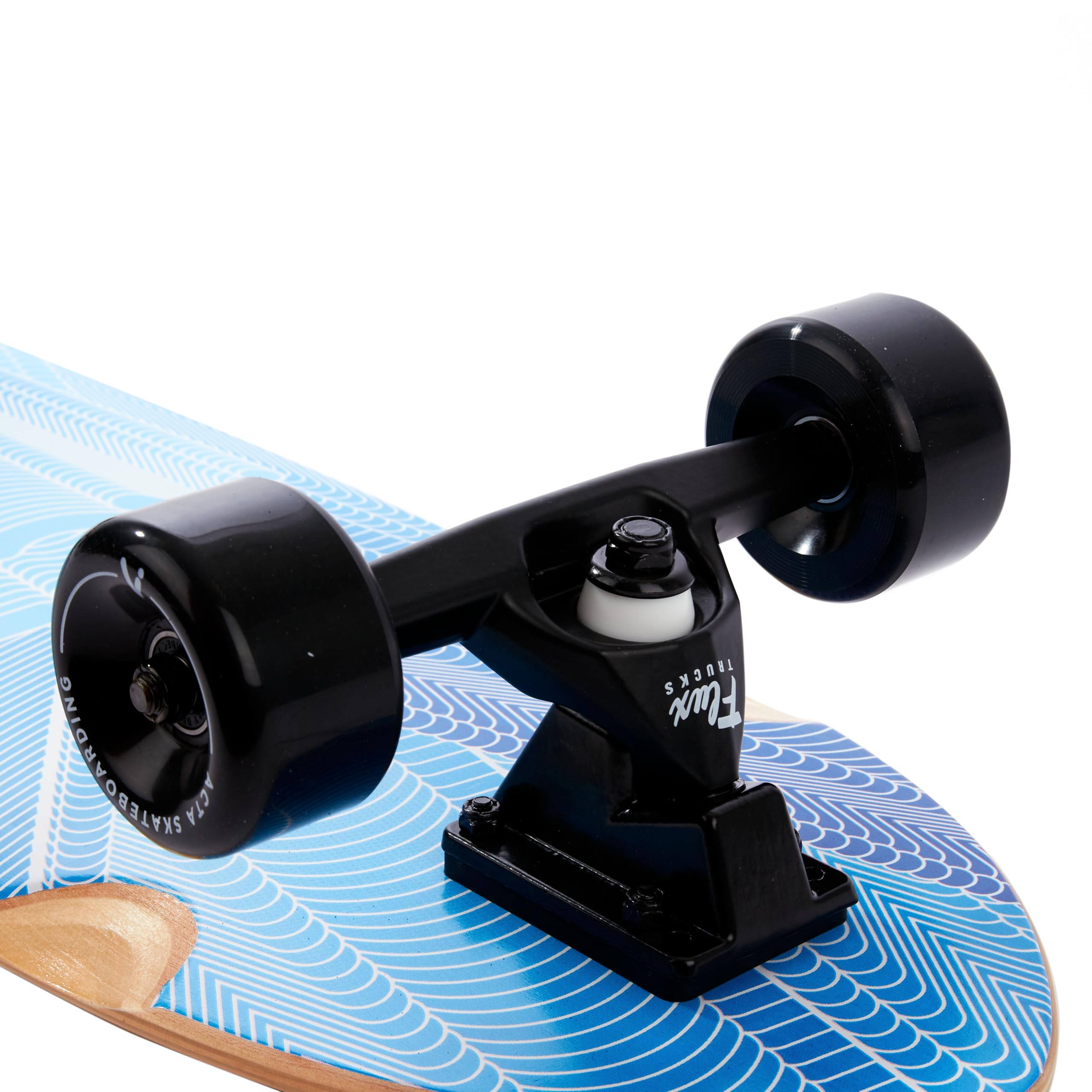 ACTA Surfskate Timber 31" Bois Naturel Planche de Surf-Skate en érable 7 Plis pour Pumptrack, Cruising et Carving Urbain