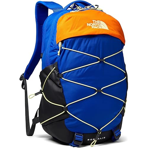 THE NORTH FACE Borealis Commuter Laptop Backpack,TNF Blue/Mandarin/Asphalt Grey, One Size