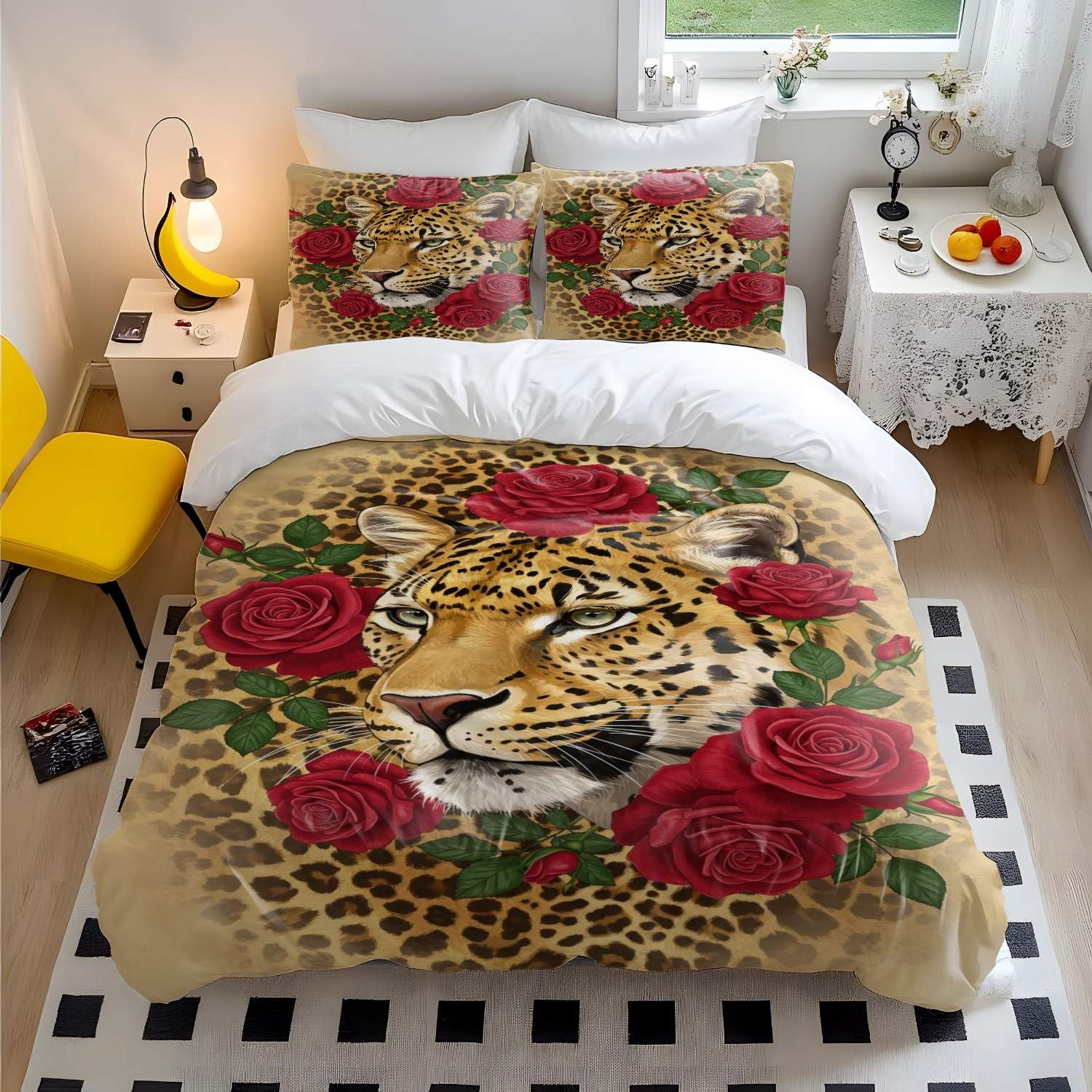 Housse de couette imprimée 3D pour raviver une décoration de chambre terne
