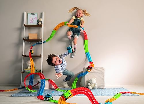 Miniatura 3 de Smoby - FleXtreme - Recambio de pista - 5.6 ft de pista adicional - 72 pistas flexibles y ajustables - 190904, 7600180904WEB