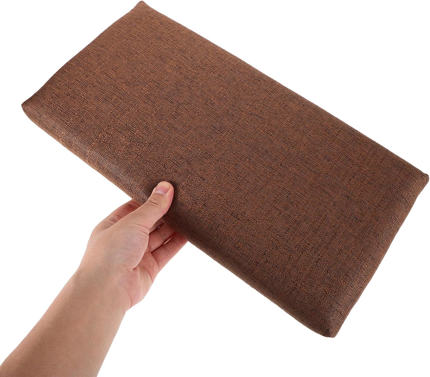 Folding Bench Wood Stool Ergonomic Seat with Slant Surface Compact Portable and Prayer Practice