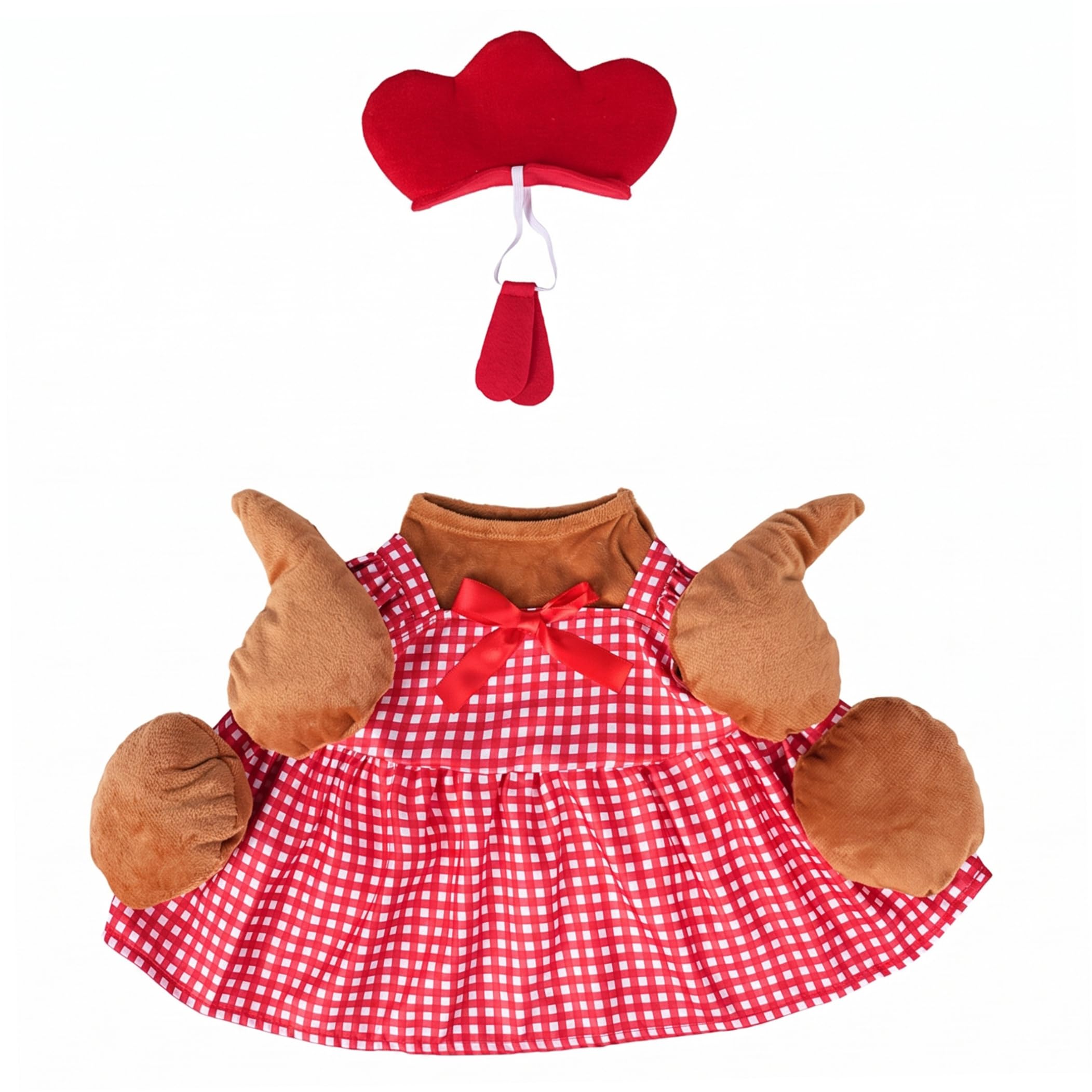 Eeetiscna 23 Inch Pumpkin Goose Outfit: Thanksgiving Decor