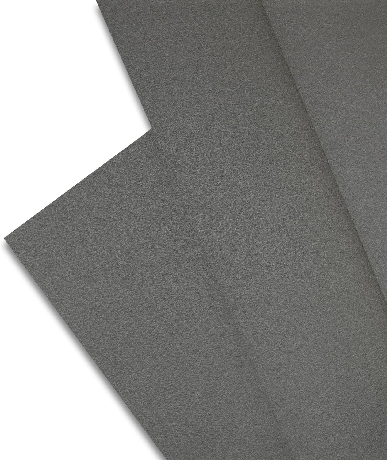 Majestic Giftware PVC Faux Leather Fabric 4 Yard (CFE6-54X144)| Gray Synthetic Vinyl Faux Leather Sheets by The Yard for DIY Crafts, Upholstery | Waterproof & Easy to Clean - 54" X 144" 4 YARD E6-gray