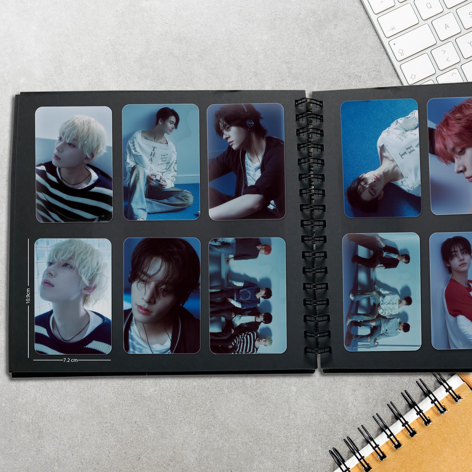 Enhypen "Blue Noon" Album Laminated Photocards (Set of 14 + 2 Freebie) 1