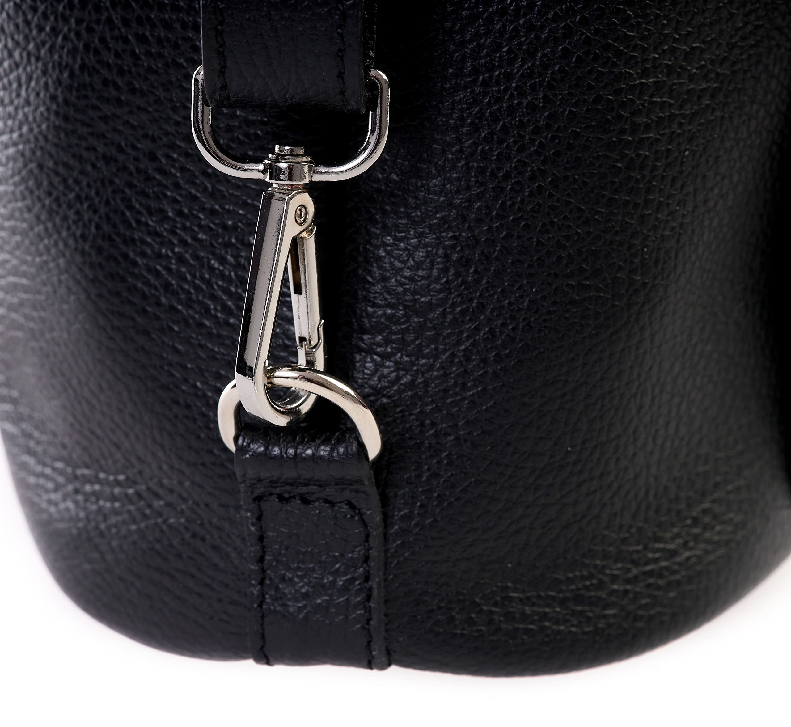 Pierre Cardin Borsa Donna in Vera Pelle, Grande Shopper a Spalla, Multifunzione, Elegante, Made in Italy