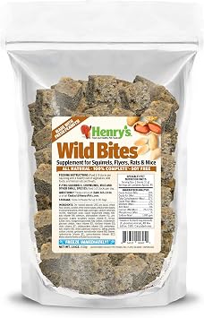 Henrys Wild Bites Food for Squirrels, Flyers, Rats and Mice