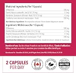 PlantVital D-Mannose Capsules - Made in Canada - 1000mg Daily Dose (2 Capsules) - Cranberry Pills for UTI Support & Bladder Health – DMannose and Cranberry Supplement - 120 Count, 2-Month Supply