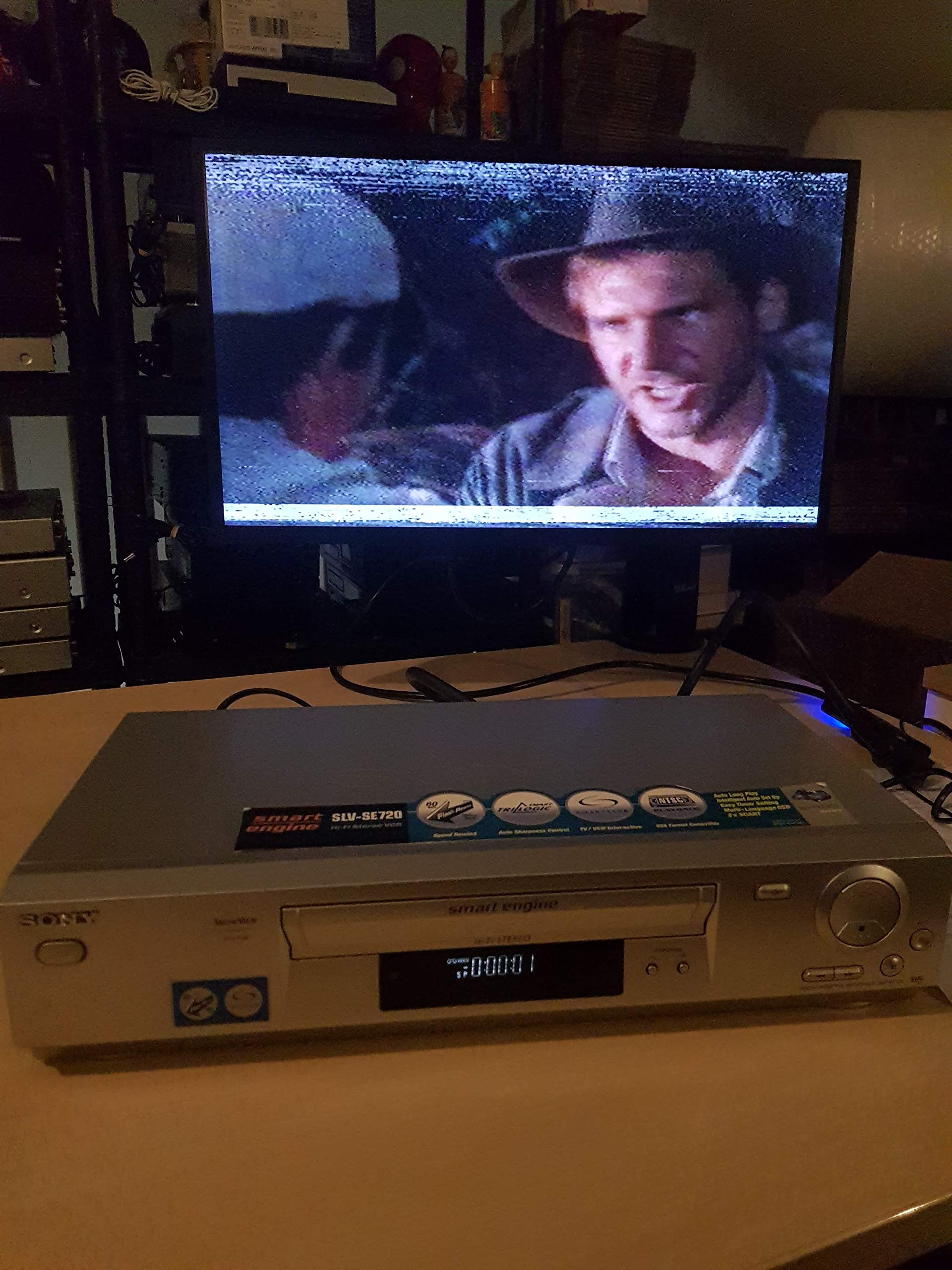 Sony SLV-SE640 6-Kopf-HiFi-Videorekorder Silber