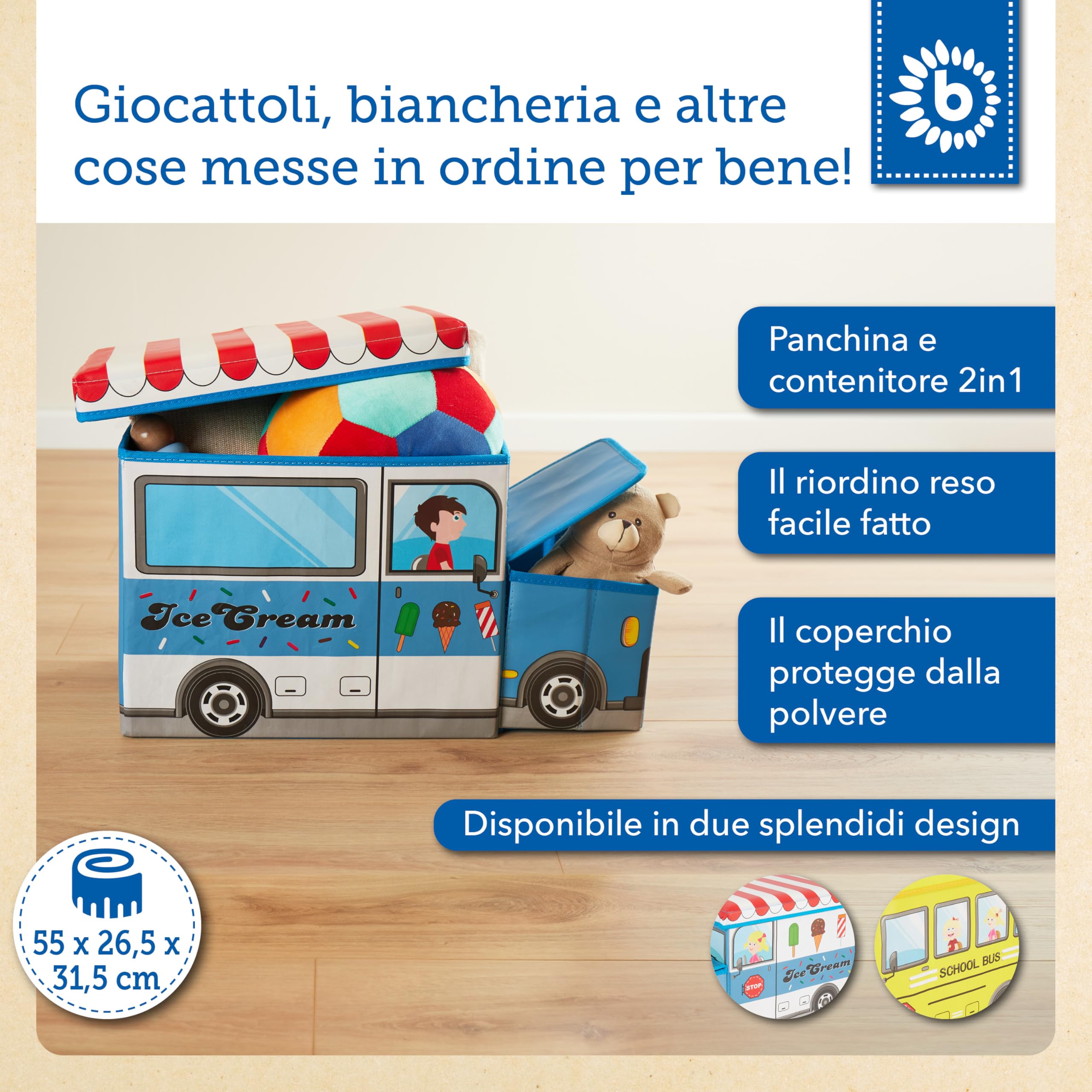 Contenitori e sedili Bieco