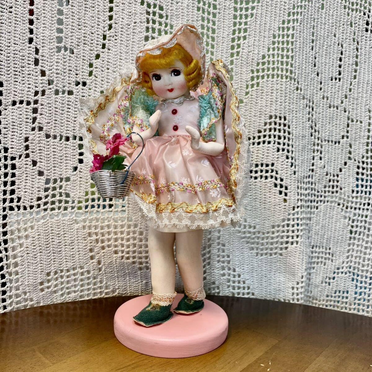 667 骨董 アンティーク 可愛い文化人形 足太人形 サクラビスク 大正