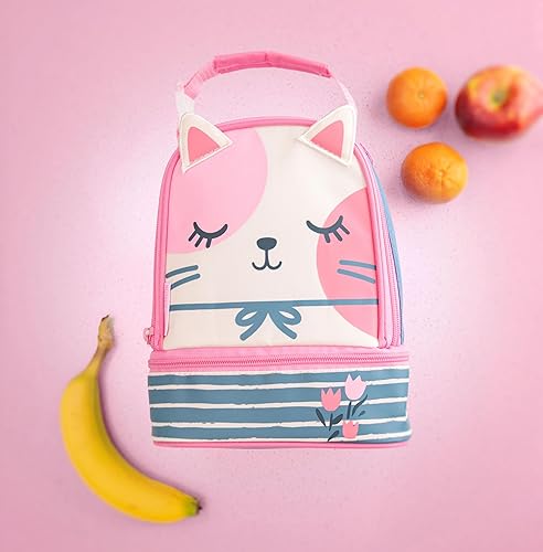 Miniatura 4 de Stephen Joseph Lunch Pal para niñas, unicornio rosa, soporte para comida