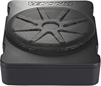 KICKER 46HS10 Hideaway Compact Powered Subwoofer, 10-Inch