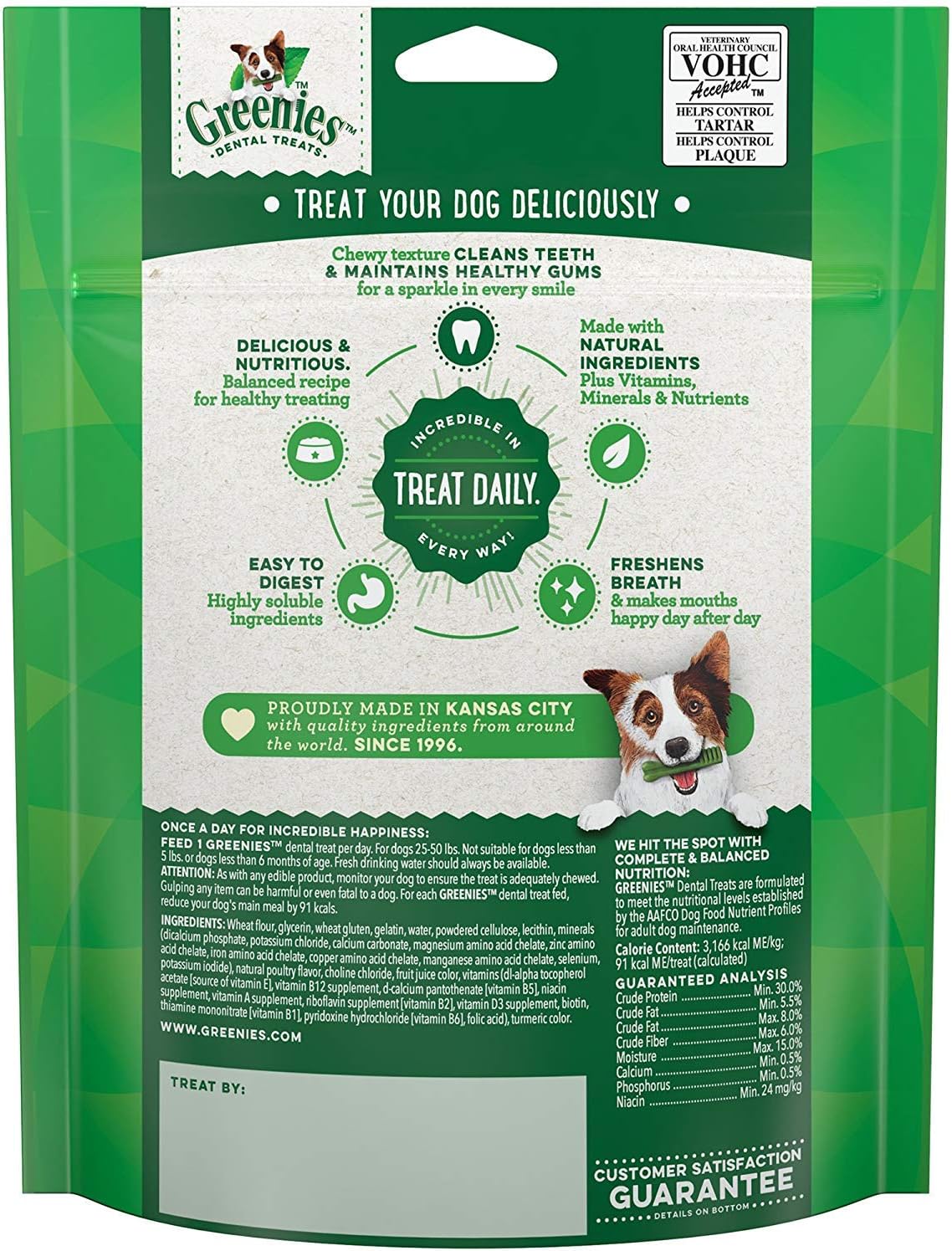 Dog Dental Treat, 6-Ct. Regular