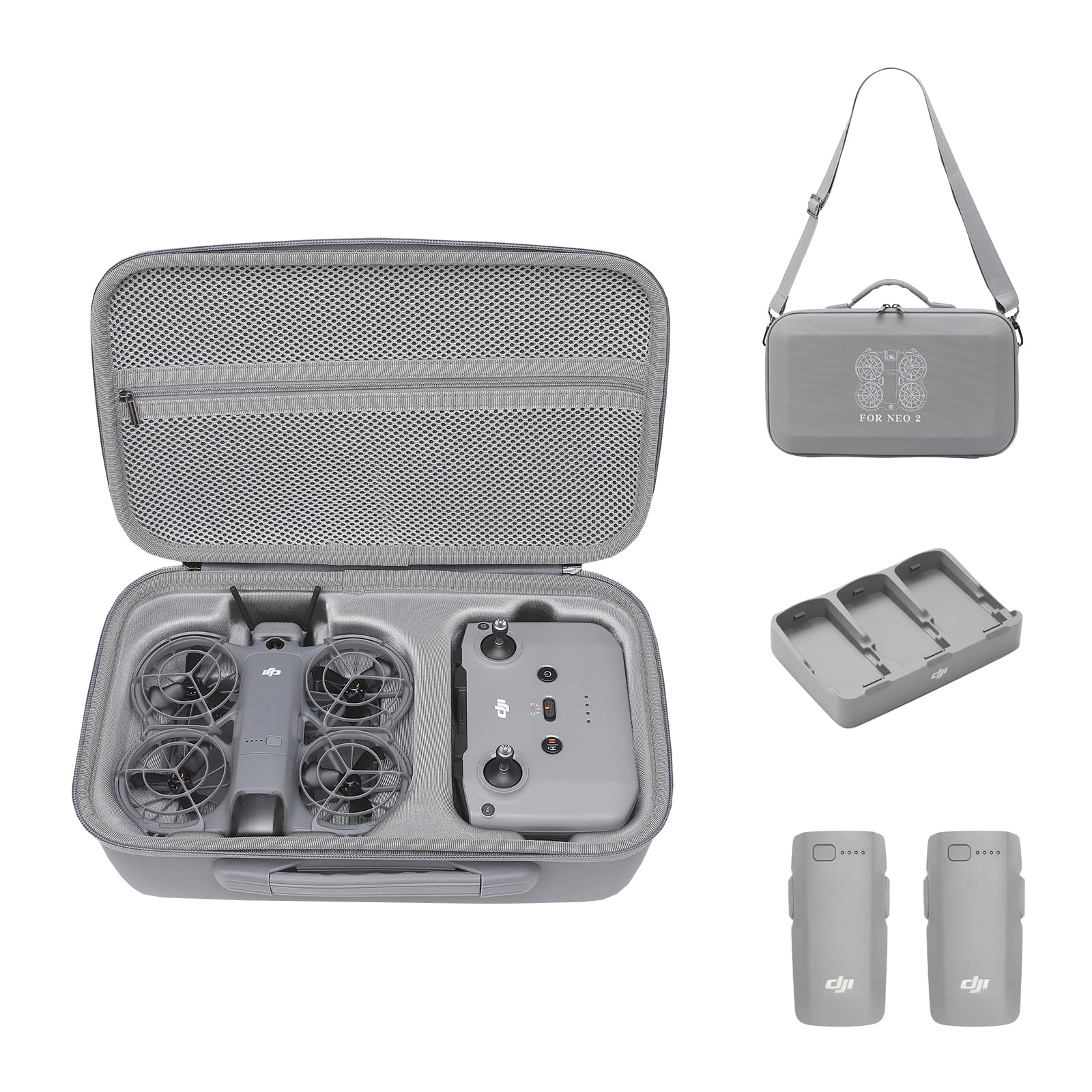 sacchetto protettivo djipro neo2 fly more combo per droni e batterie
