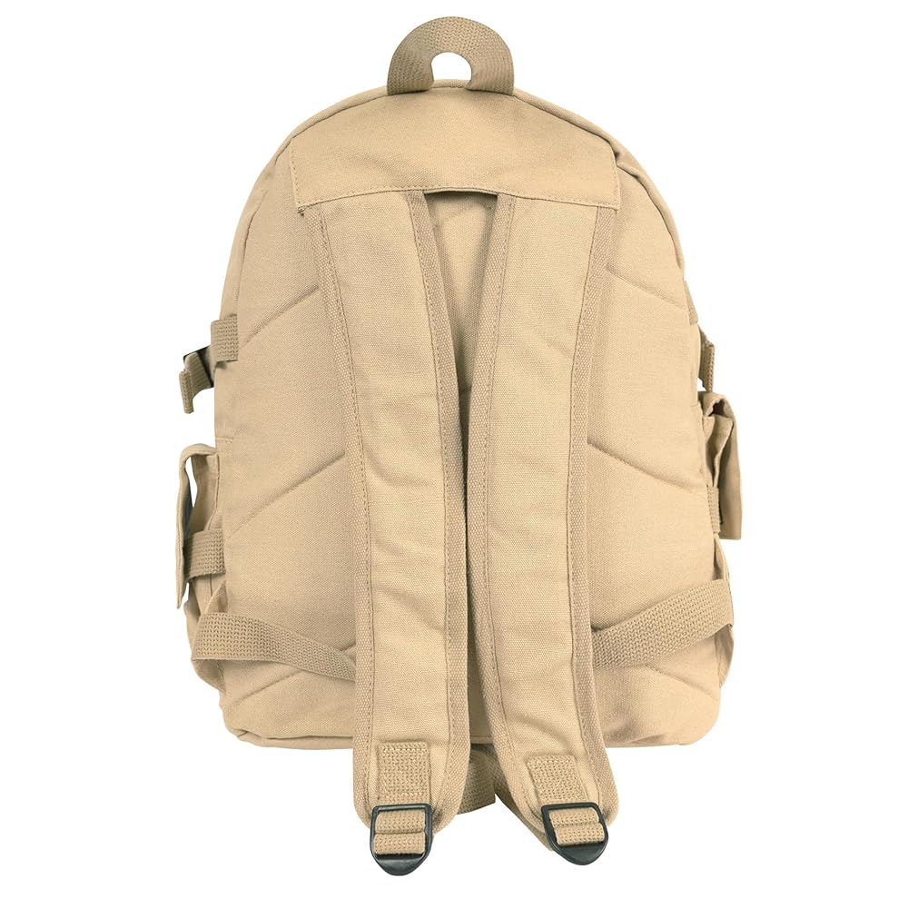 Amazon.com: Rothco Vintage Canvas Star Backpack, Khaki