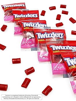 Amazon.com : ZEESKEIT Repackaged Twizzlers Nibs Licorice