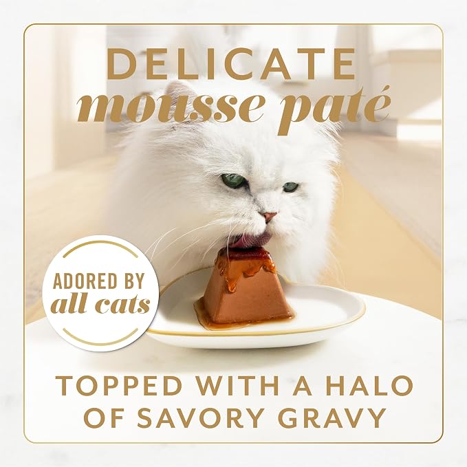 Fancy Feast Gems Paté para Gatos Mousse Pollo o Res Pack 8 ct miniatura 2