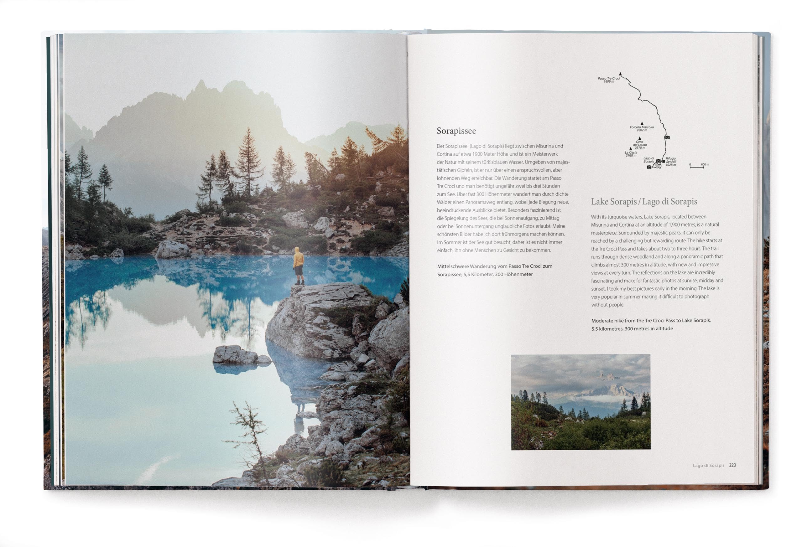 Escape Discovering the Dolomites. A Visual Journey and Adventures /anglais/allemand