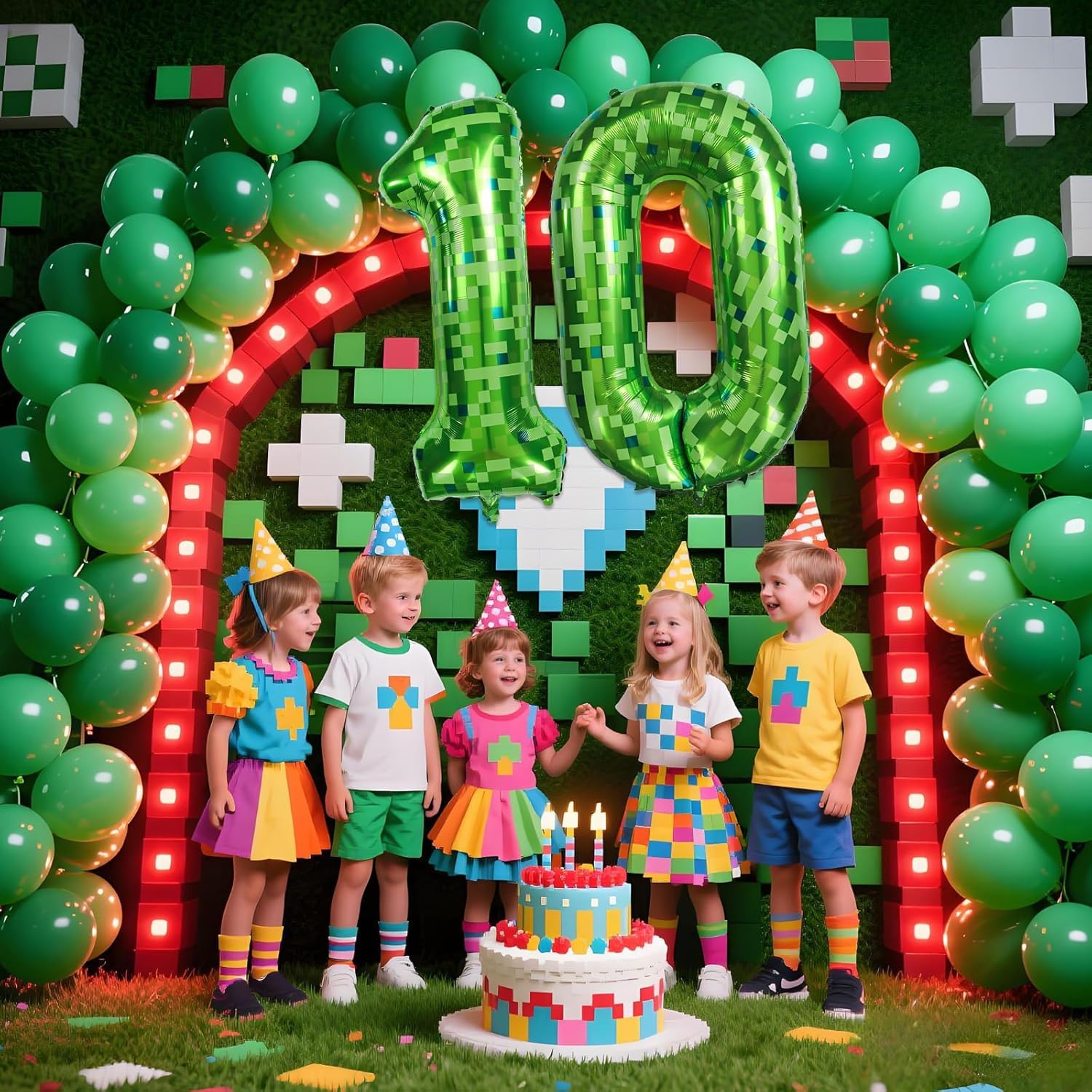 Red 0 balloon 40 Inch Giant Helium Foil Number 0 to 9 Red Balloon Birthday Wedding Party Digital Decorations (Number 0) — view 253