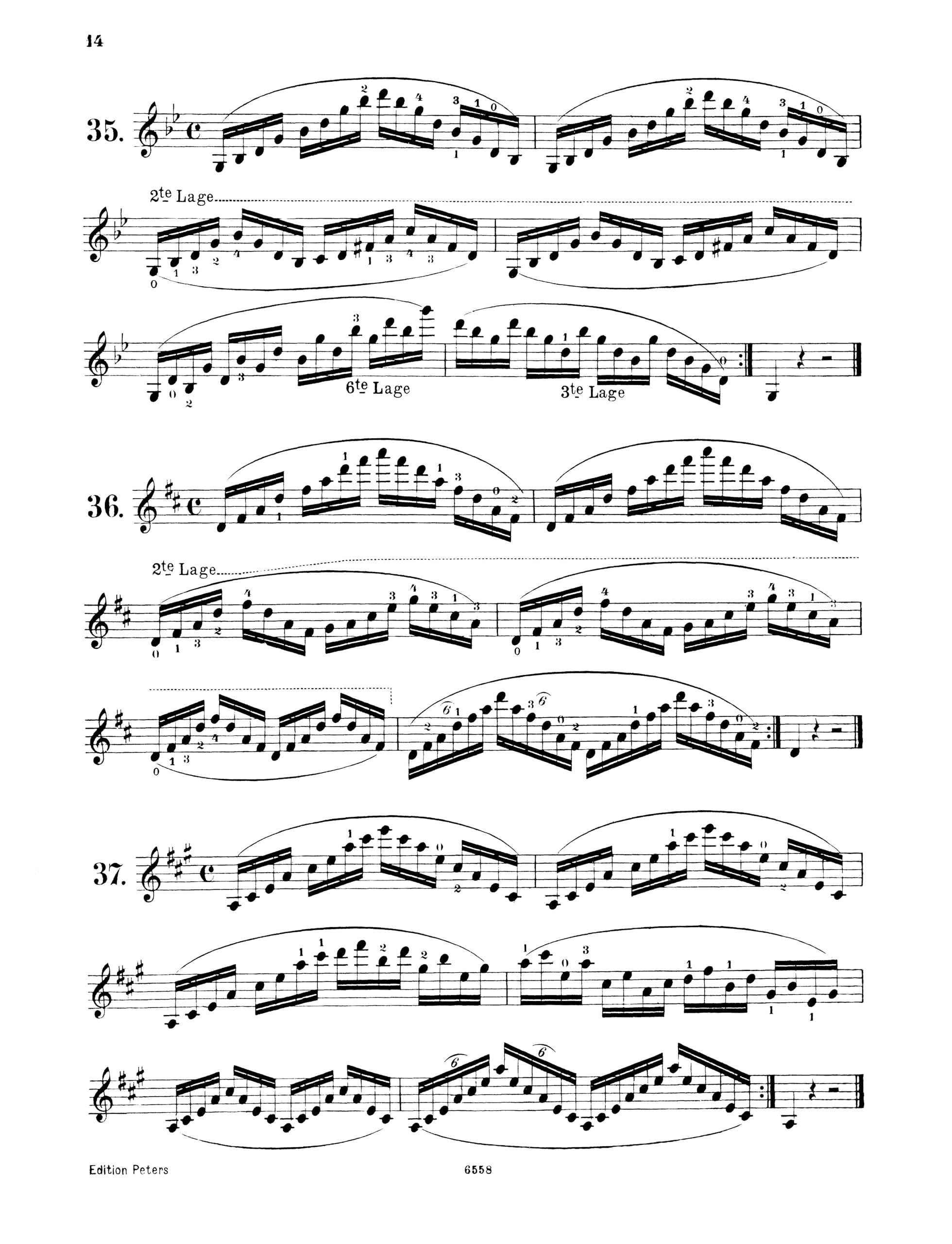 Dancla: École du Mécanisme, Op. 74 (50 Technical Studies for Violin) (EP1080)