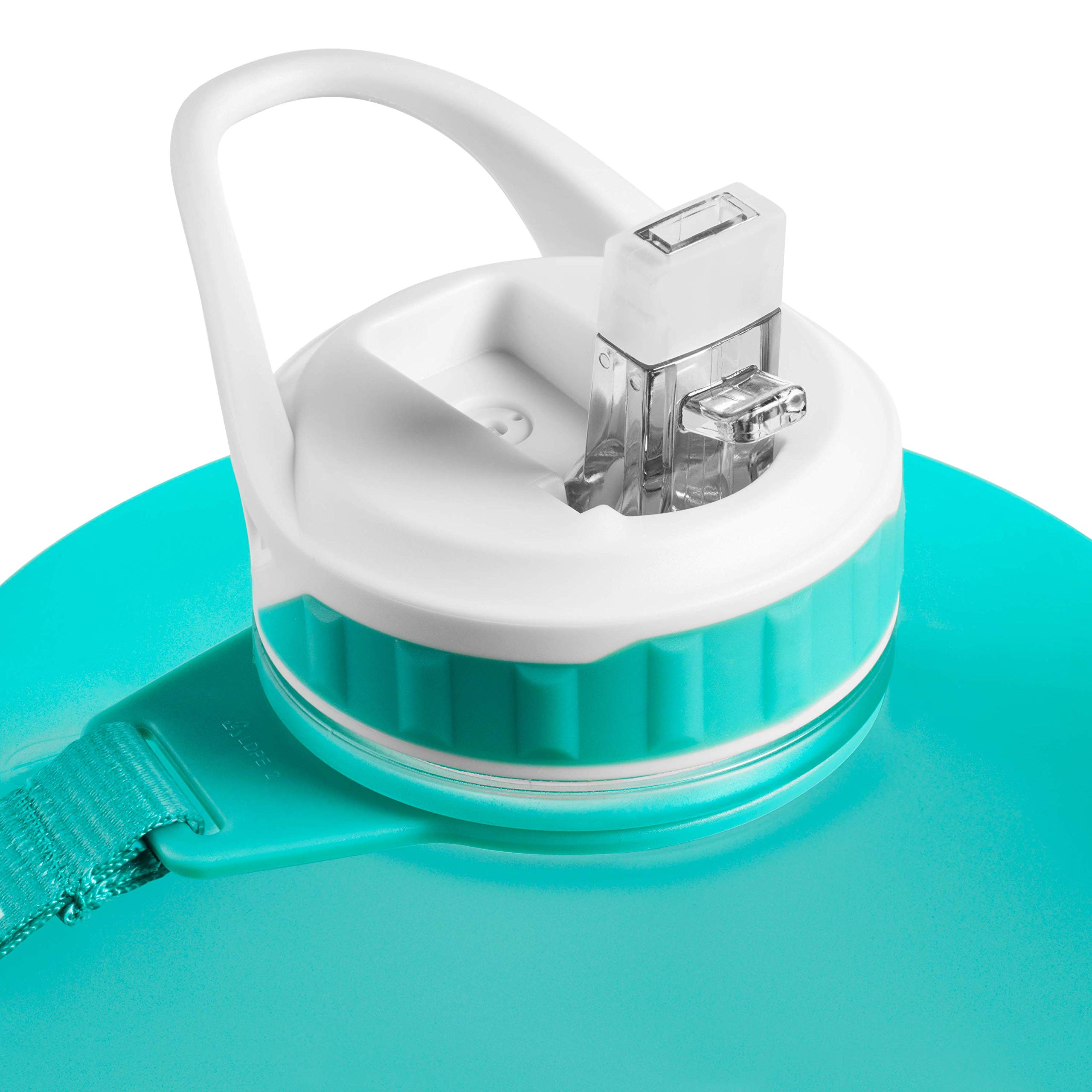 HydroMATE Gallon Water Bottle with Straw BPA FREE Leak Proof Reusable