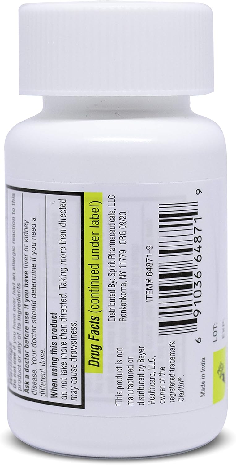 Buy ValuMeds Loratadine 10mg 365 Tablets NonDrowsy 24 Hour Allergy