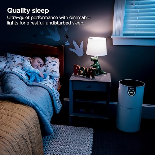 Miniatura 10 de Shark HP232 Clean Sense - Purificador de aire MAX con tecnología neutralizadora de olores, alergias, filtro HEPA, 1200 pies cuadrados, habitación