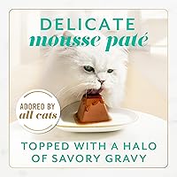 Vista 2 de Fancy Feast Gems Pate - Mousse de comida para gatos con atún y un halo de salsa sabrosa para gatos, paquete de 8, cajas de 4 onzas