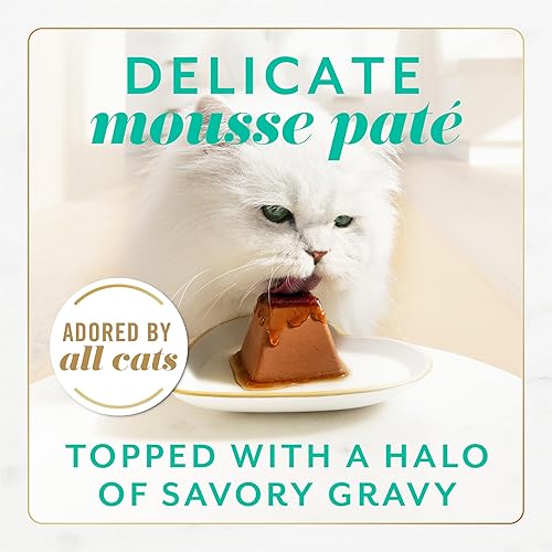 Miniatura 2 de Fancy Feast Gems Pate - Mousse de comida para gatos con atún y un halo de salsa sabrosa para gatos, paquete de 8, cajas de 4 onzas