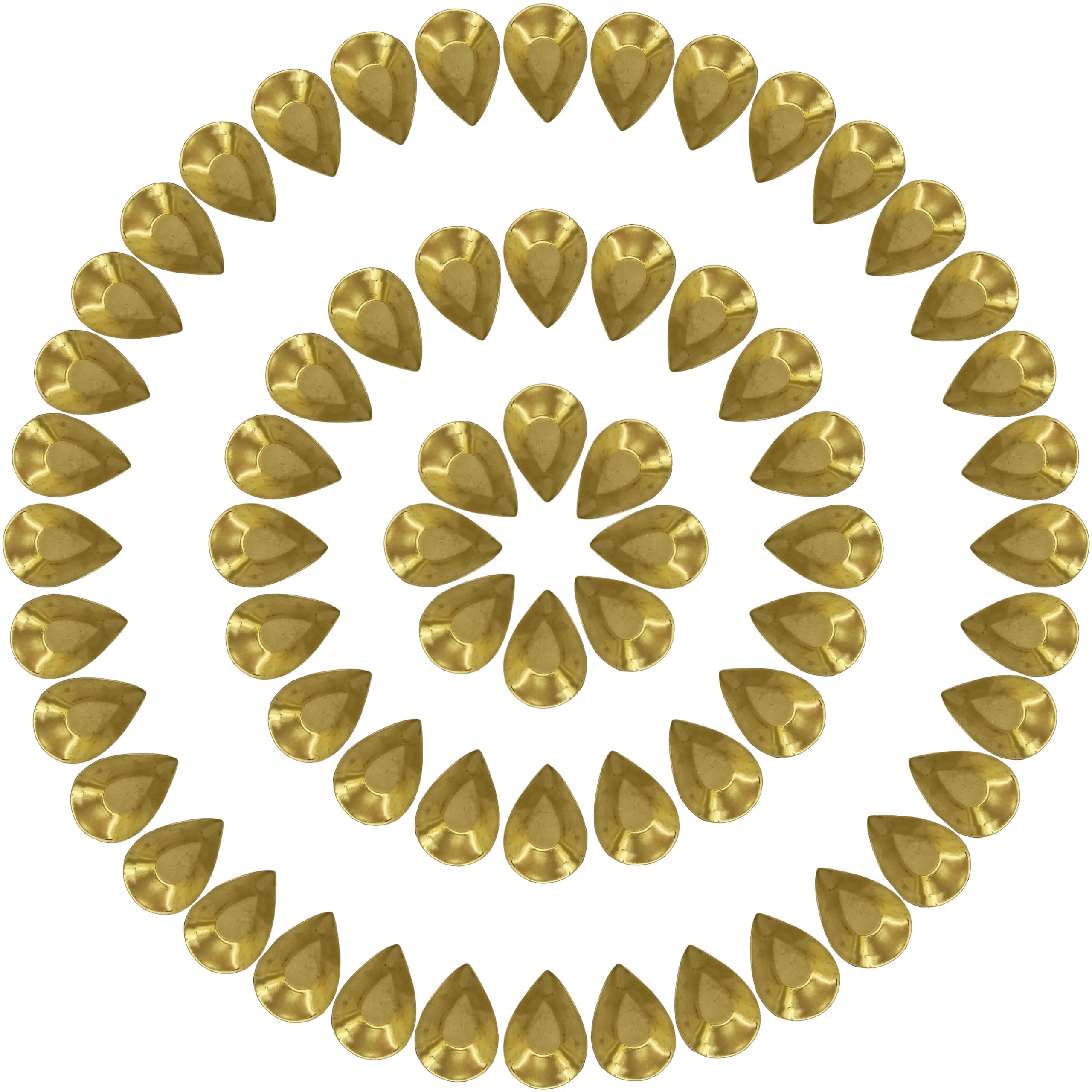 HOKOYA Pital Formal Diya Sets for Diwali / Dussehra / Evening Puja in Home / Mandir / Temple (Small, 6) (B0BDGK337H) Amazon Price History, Amazon Price Tracker