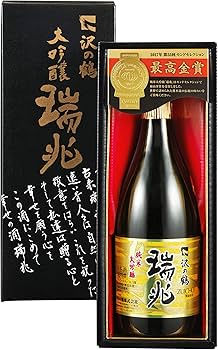 Amazon.co.jp: 沢の鶴 純米大吟醸「瑞兆」 [ 日本酒 兵庫県 720ml